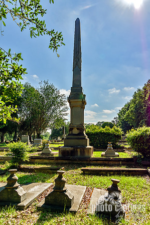 Obelisk at Oakwood Cemetery Montgomery AL