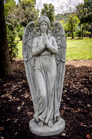 Full View Winged Angel Harpeth Hills Memory Gardens