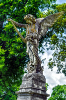 Winged Angel Arm Being Supported