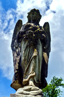 Looking up at Female Winged Angel