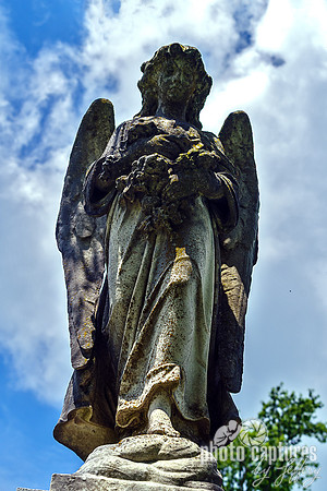 Looking up at Female Winged Angel