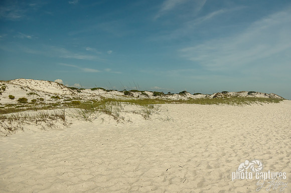 St Andrews State Park Sand Dunes Beach View