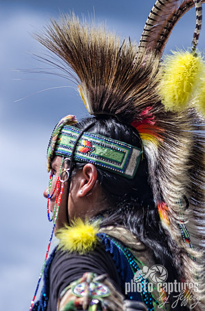 Beaded head band Mount Juliet Powwow