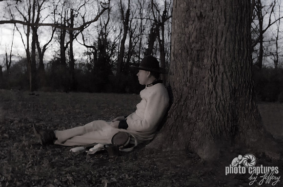 Confederate Soldier waiting on the Union to take him away