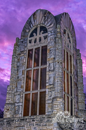 Closer View Of Tower Of The Tower Of Memories Woodlawn Memorial Cemetery Nashville TN