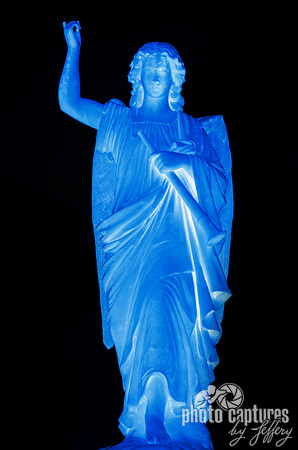 Elegant sculpture xray view