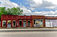 Old Rustic Buildings Broad Street Newville Alabama