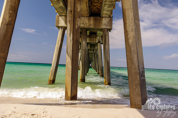 Underneath MB Miller Pier Panama City Beach FL