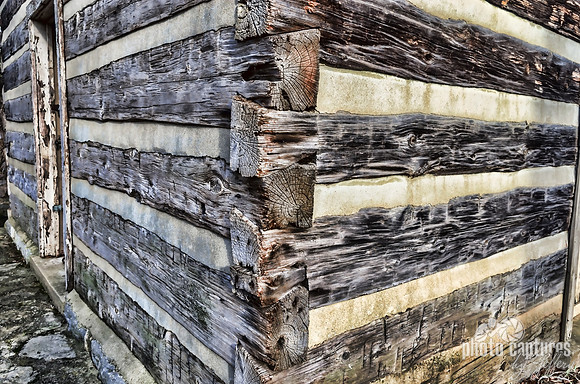 Cabin Homestead Wood Beams Woodlawn Memorial Park