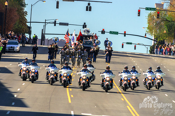 The Beginning Of Veterans Day Parade Nashville TN