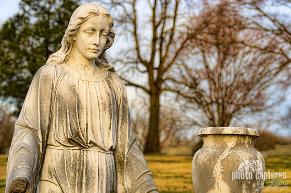 Mary Magdalene Sculpture Mount Olivet Cemetery Nashville TN