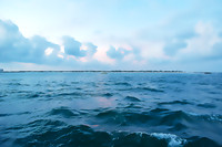 Artistic Rendering of Sunset Ocean View