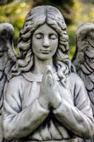 Portrait Winged Angel Harpeth Hills Memory Gardens