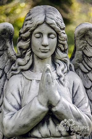 Portrait Winged Angel Harpeth Hills Memory Gardens